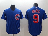 Cubs 9 Javier Baez Royal Throwback Cool Base Stitched Baseball Jerseys,baseball caps,new era cap wholesale,wholesale hats